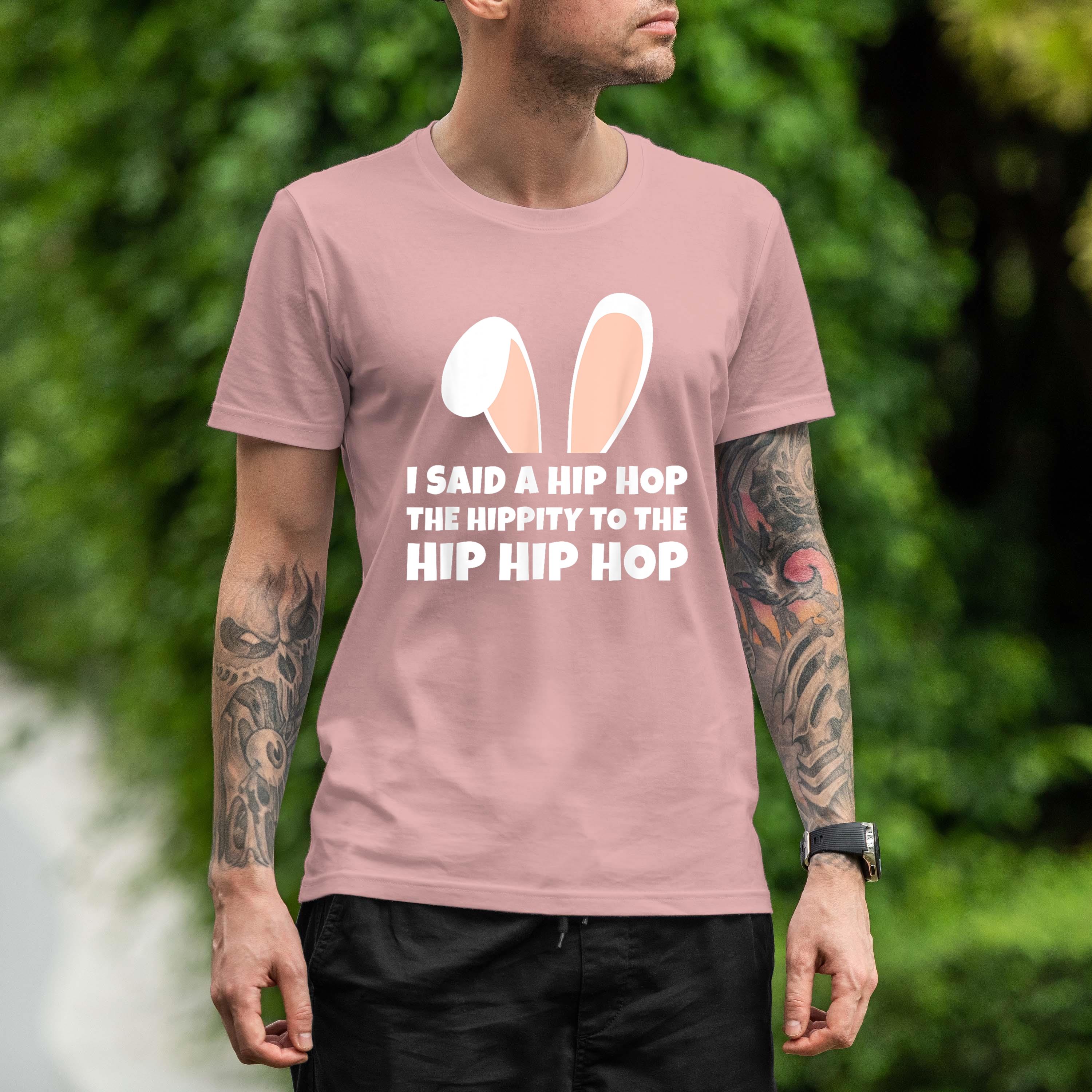 Easter Bunny Funny Joke Cute Hip Hop Bunny Shirt 